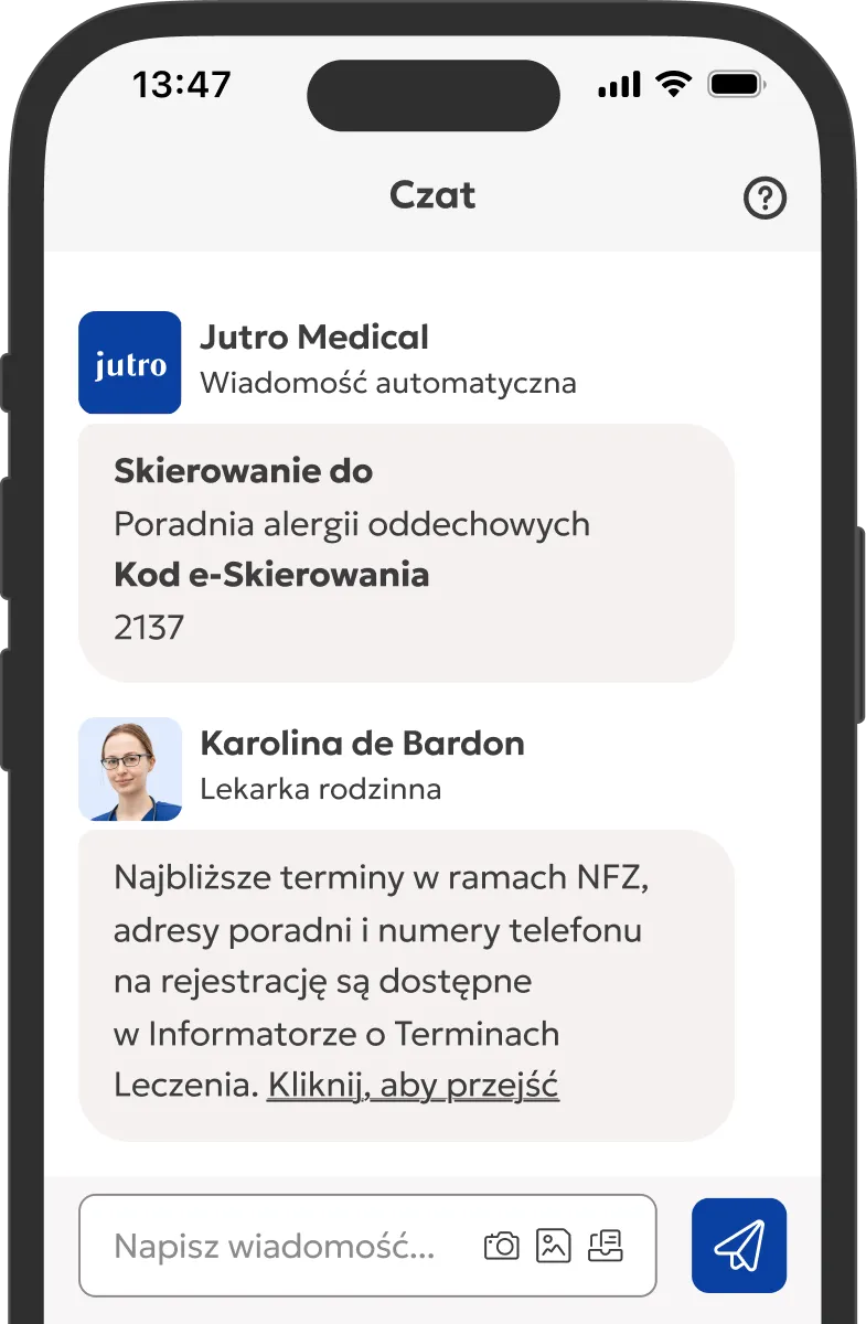 <h3>Pierwsze skierowanie?&nbsp;<br>Możesz na&nbsp;nas liczyć</h3> image