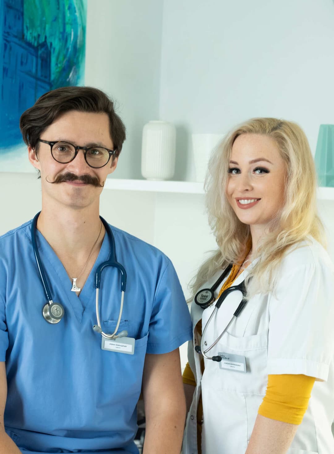doctor and nurse