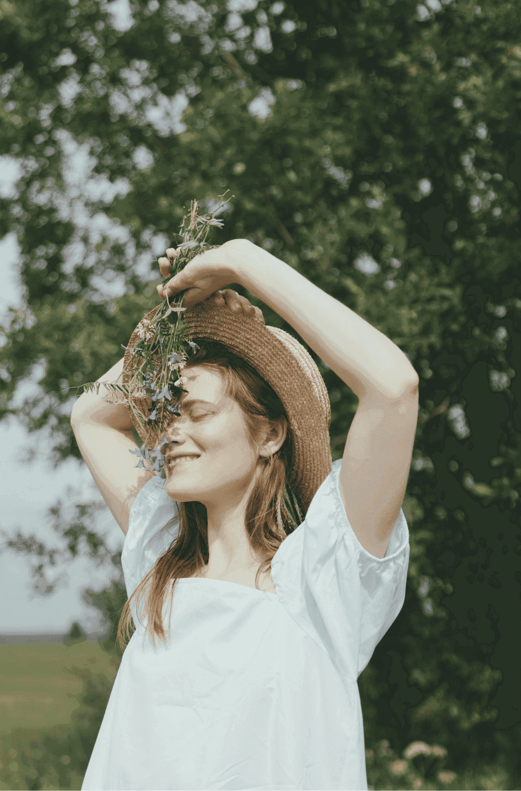 happy woman