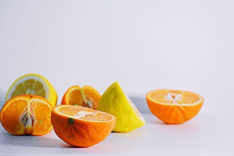 pomarańcze i inne cytrusy będące alergenami 